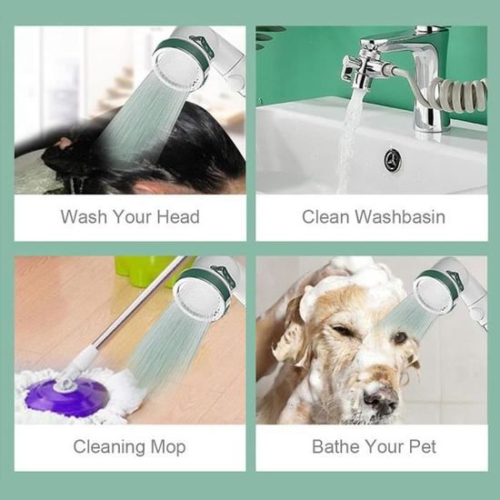 Pommeau De Douche Et Tuyau Pour Chien, Douchette Lavabo Salle