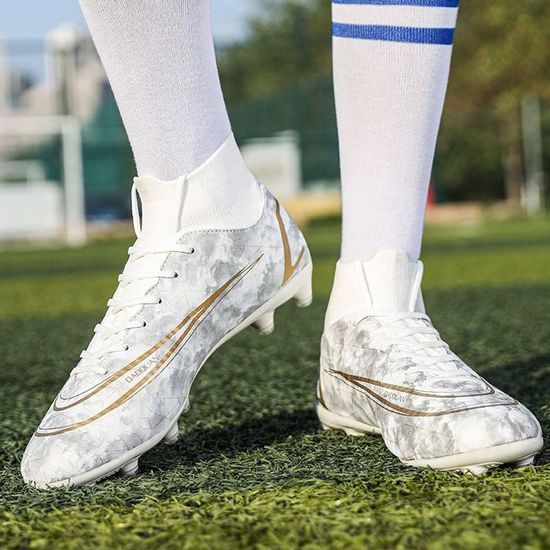 Chaussures Football Homme Crampons Caoutchouc – Pro Entraînement