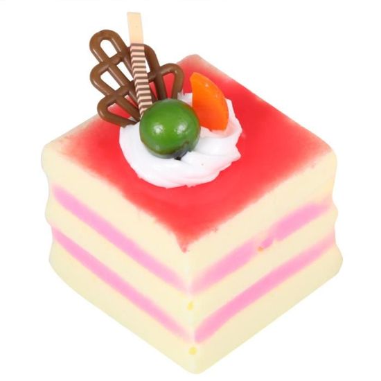 2 Pieces Modele De Gateau Simulation Artificielle Creatif Drole Ornement De Bureau Faux De Pour La Figurine Decor De Gateau Cdiscount Maison