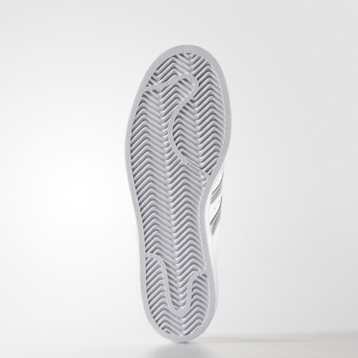 ADIDAS ORIGINALS Baskets Superstar Femme Blanc et argent
