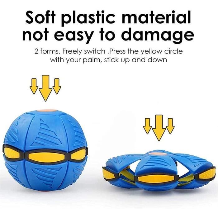 Magic UFO Ball with Lights UFO Magic Ball Deformed Flying Saucer