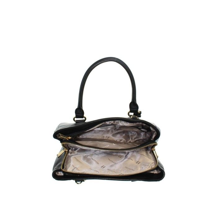 Sac à main Hexagona en cuir ref 39818 noir 28*21*11 cm Noir