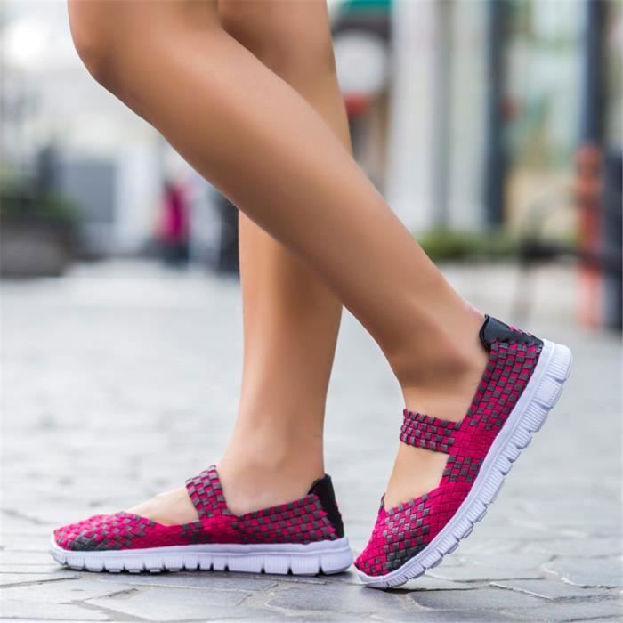 Mocassin Femme Nouvelle arrivee Femmes Moccasins Couleur arc en
