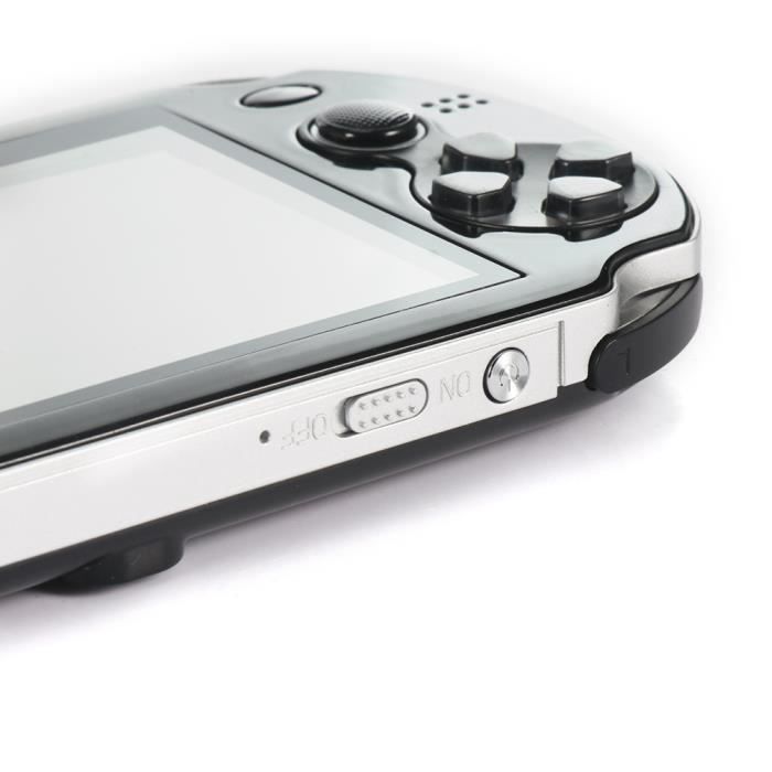 Console de jeu rétro: Console de joystick PSP 4.3 '' avec des jeux classiques 10K et classiques intégrés, 8/16/32/64/128-bits