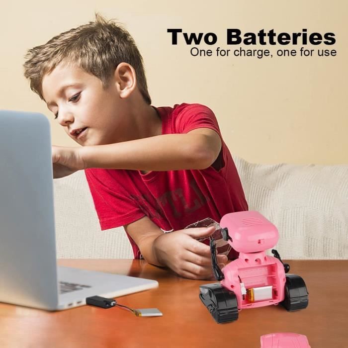 Robot Jouet HONGCA Interactif - Programmation, Danse, LED Pour Enfants 4-12 Ans