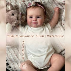 EMWNG Reborn Baby Dolls Poupée réaliste Qui Ressemble à Un bébé réa