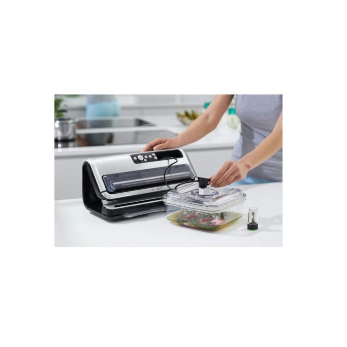 Machine Sous Vide FoodSaver FFS006X - Automatisée Avec Rouleau Intégré - Fonction Marinade - Inclut Sacs