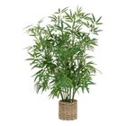 Bambou artificiel pot naturel H100cm vert - Atmosphera createur d'interieur - Vert