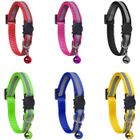 IAMS CHIEN 6X Collier Chats Anti Étranglement Chatons Chiots Réglable Réfléchissant avec Clochette et Boucle de Sécurité, Fourniture d'animaux