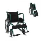 MOBICLINIC SPANISH LEADING COMPANY SINCE 1985 Fauteuil Roulant Pliable Mobiclinic Alcazaba Fauteuil Roulant personnes âgées et handicapées Repose pieds et Accoudoirs Vert