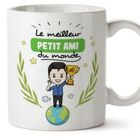 Mug - Tasse Petit Ami -Famille Monde -Idées Cadeaux Drôles -Tasses de Café - Thé 1