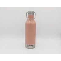 Gourde isotherme just go avec poignet 500ml contenance acier inoxydable inox sans BPA vieux rose bouteille style vintage rétro