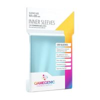 Protèges-Cartes Gamegenic - Inner Sleeves - Clear (100 Sleeves)