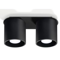 Suspension ORBIS LED Moderne Loft Design pr Chambre Salon Escalier Couloir - Noir