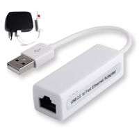 Carte réseau filaire TD®-USB 2.0-Plug and Play-Pas de décalage