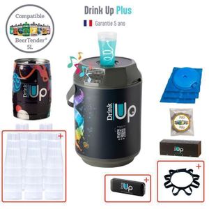Thermohauser Lot 4 Barils Bière Polypropylène Expansé Noir - Isolation Fût 5L