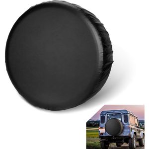Housse roue de secours 4x4 en simili cuir - 14 pouces