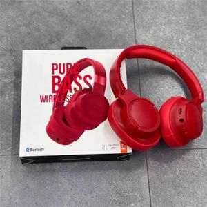 CASQUE - ÉCOUTEURS T700BT Rouge-TUNE-Écouteurs sans fil Pure Bass ave