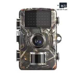 CAMÉRA MINIATURE DL001-32GB-Mini Caméras de html 16MP, dehors de Plein Air, Révélateur IP66, Étanche, Micro Action Cam, Vision