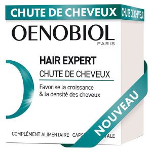 COMPLEMENTS ALIMENTAIRES - BEAUTE ONGLES ET CHEVEUX Oenobiol Cheveux Hair Expert Chute de Cheveux 60 c