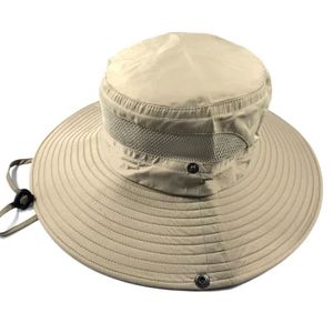 VICSPORT Chapeaux de Pêche Coupe-Vent UPF50 UV Protection Soleil Chapeau Extérieur Seau Chapeau 56-61cm