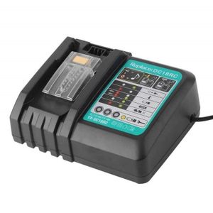 LaiPuDuo Pour Makita Chargeur de batterie de rechange Lithium-Ion Chargeur de batterie pour DC18RA DC18RC charge BL1830 BL1430 6.5A Charger