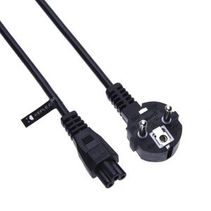 Câble D'Alimentation Pour Ordinateur Portable De 3m Prise Eu Vers Connecteur C7 2 5a 250v 18awg Cable Alimentation Pour 86696356