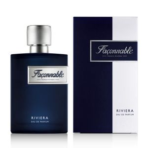 EAU DE PARFUM Façonnable - Riviera 90ml - Eau de Parfum Homme - Senteur Boisée & Aromatique