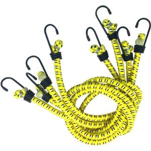 Gazechimp 2Pcs Crochets Spirales en Fil Métallique Revêtu de Plastique Pour Sandow Corde Elastique Corde de Choc Dia 6mm 