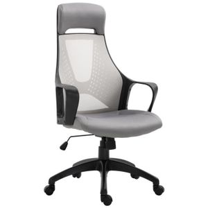 Chaise De Bureau Noir Fauteuil En Simili Cuir Chesterfield