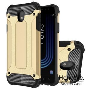 COQUE - BUMPER Coque pour Samsung Galaxy J3 2017 Duo - J330F - J3 Pro 2017 Hybride Dual Layer Protection Armure Case or - HongWe.