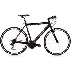VÉLO DE COURSE - ROUTE Vélo de route - KS CYCLING - 201B - Homme - Noir -