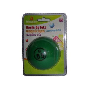100 Pions Magnétiques Loto Bingo - Vert - Symboles Porte-Bonheur - Pour Fêtes Et Associations