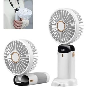 Simpeak 8000 mAh Ventilateur USB avec Télécommande Mini Ventilateur  Portable de Camping Ventilateur de Table Pince avec 3 Vitesses, 2 Modes de  Lumière LED