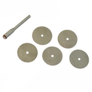 5pcs 25mm Disque De D/écoupe Diamant Meulage Aiguiseur Disques Abrasifs avec 1 pc Connexion Tige pour Dremel Outils Rotatifs