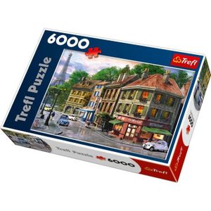 PUZZLE Puzzle Trefl - Rues de Paris - 6000 pièces