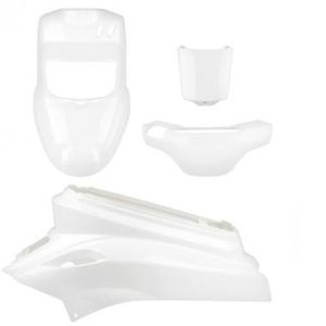 Booster//bws 2004 Motodak Coque AR Scooter tunr Adapt Blanc Peint