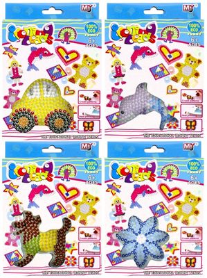 5000 Kit de Perle a Repasser Bricolage Loisirs Créatif avec Plaques Brucelles Papier à Repasser pour Cadeau Noël Anniversaire - Jeux - Jouets