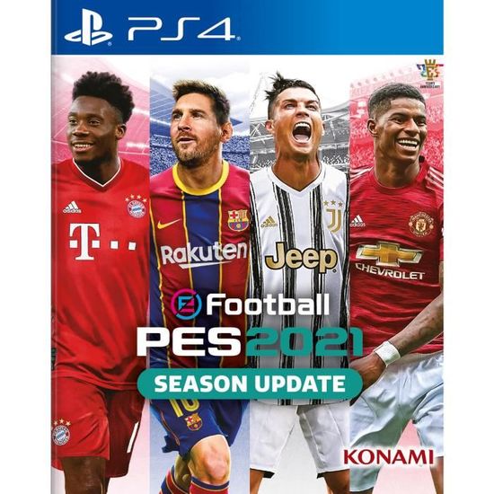 Jeu PS4 - eFootball PES 2021 - Standard - Sport - Konami