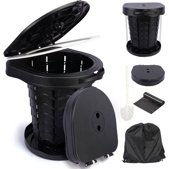 Toilette de camping pliable portable | Tunisie