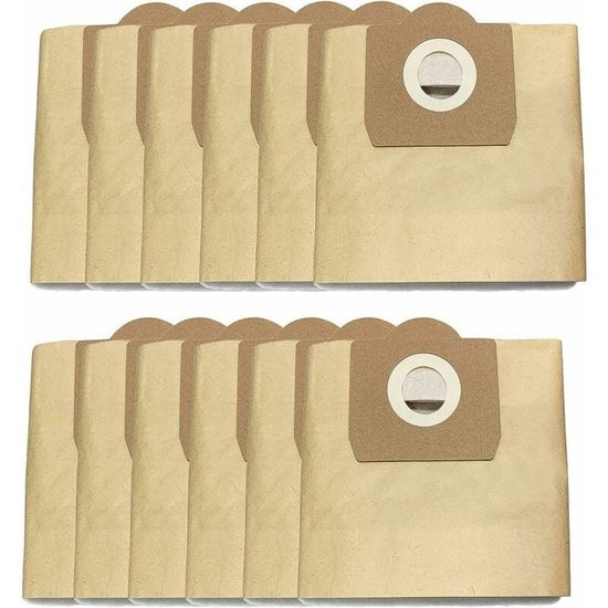 Lot De 10 Sacs + Filtres Pour Aspirateur Karcher SE 4001/4002 - Marque Wessper, Réf. 6.959-130 - Neuf