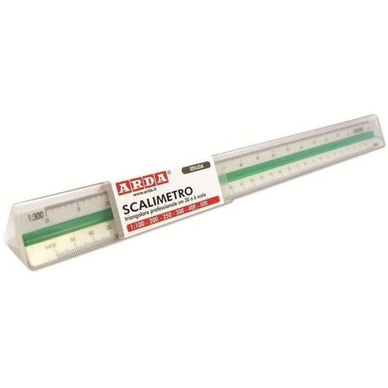 Échelle du bâtiment 30cm Arda Échelle 1 100200250300400500 Échelle en plexiglas