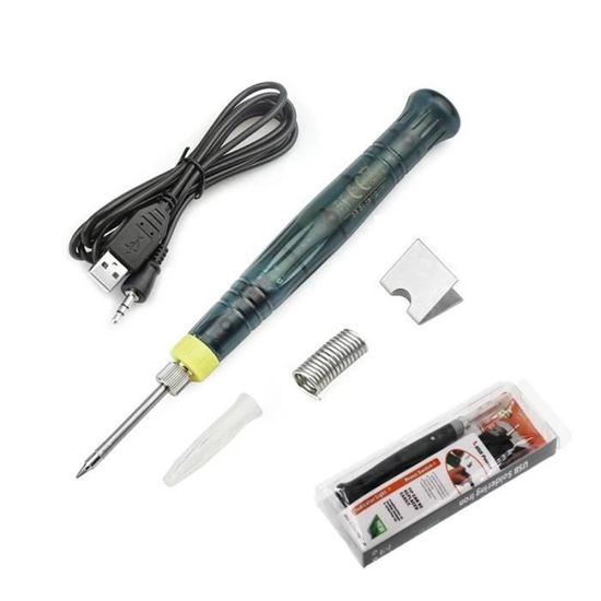Kit Fer à Souder USB Mini - 5V 8W - Parfait Pour électronique Et Réparations