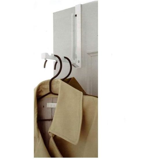 Relaxdays Portemanteau pliable pour porte de max. 2 cm d'épaisseur, lot