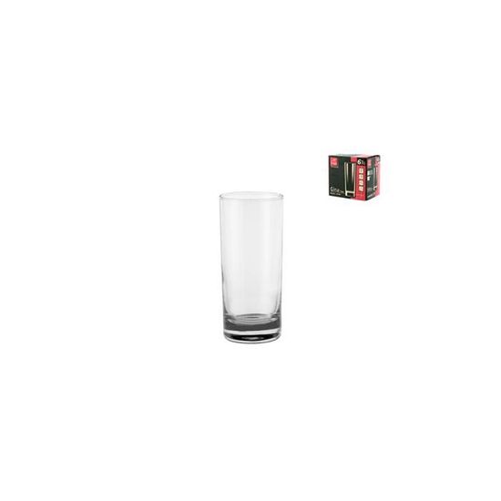 Lot De 6 Verres En Verre Diamond Acqua Purple - Élégants Et Pratiques