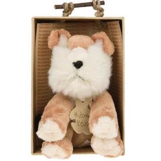 Histoire D Ours Peluche Chien Fox Terrier Ho1109 Cdiscount Puericulture Eveil Bebe