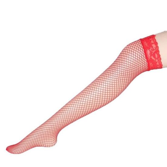 Bas,Bas résille en dentelle pour femmes, collants érotiques ...