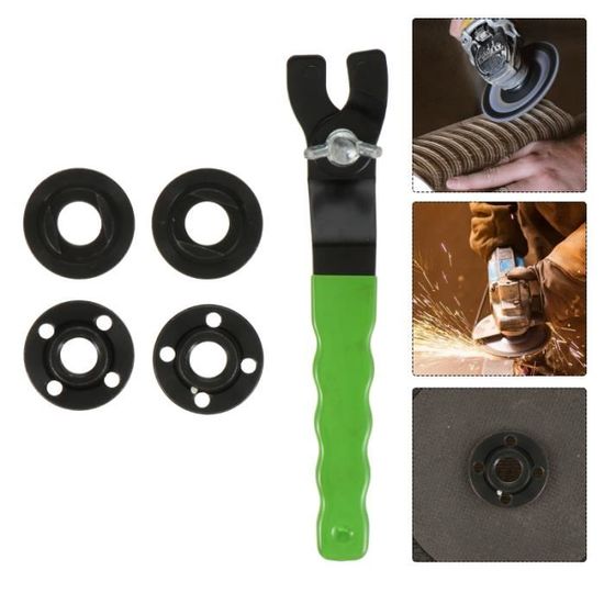Clé à écrou à Bride Pour Meuleuse 5/8-11 - Compatible Dewalt, Milwaukee, Makita...