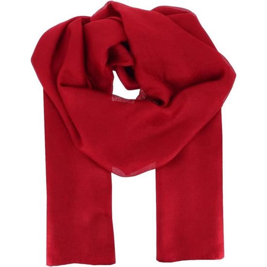 Étole écharpe Multicolore à Franges - 182x63 Cm - Très Bon état - Occasion
