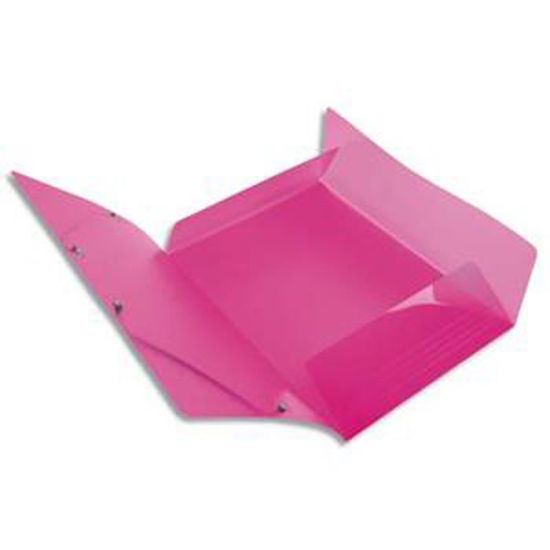 12 Enveloppes Budgétaires A7 Sans Zip En Polypropylène Rose - À Glisser Dans Un Classeur à 6 Anneaux - Pour Ranger Billets, Tickets, Cartes - Poches Doubles - 4